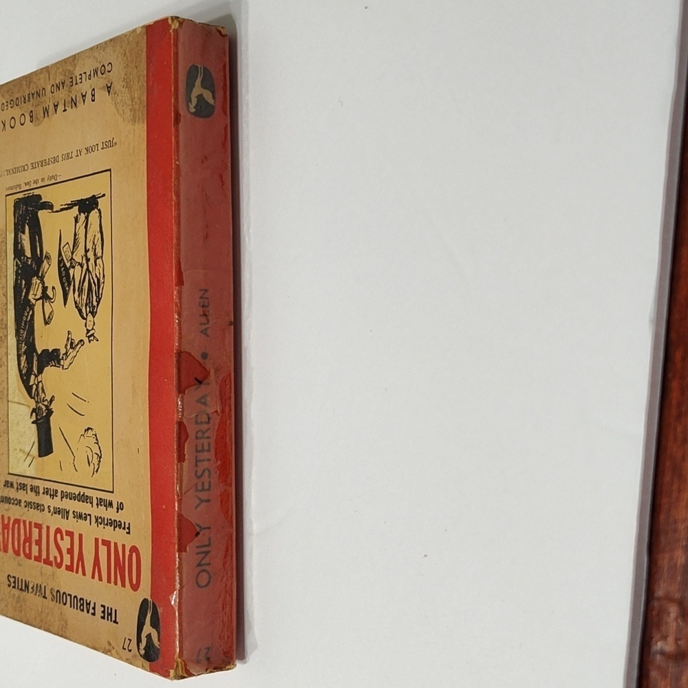 Vintage 1946, Paperback, Only Yesterday, book. - Picture 6 of 6
